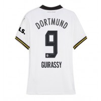 Camiseta Borussia Dortmund Serhou Guirassy #9 Tercera Equipación para mujer 2024-25 manga corta